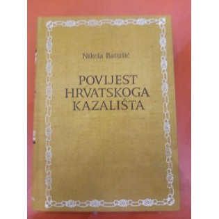 Nikola Batušić - Povijest hrv. kazališta